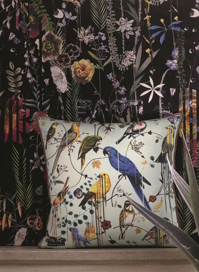 Christian Lacroix Wallpaper Babylonia Nights Panoramic - Crepuscule