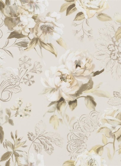 Designers Guild Wallpaper Victorine Pale Birch