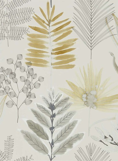 Harlequin Wallpaper Yasuni Ochre/ Linen