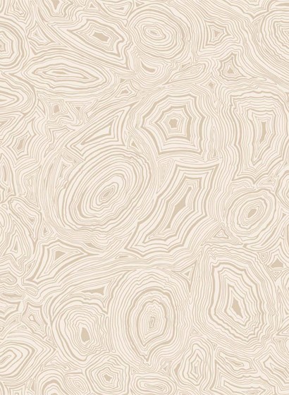 Cole & Son Wallpaper Malachite Parchment/ Gold