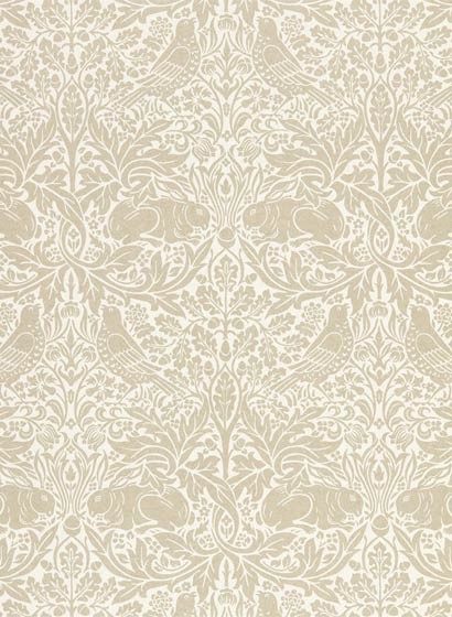 Morris & Co Wallpaper Pure Brer Rabbit Linen
