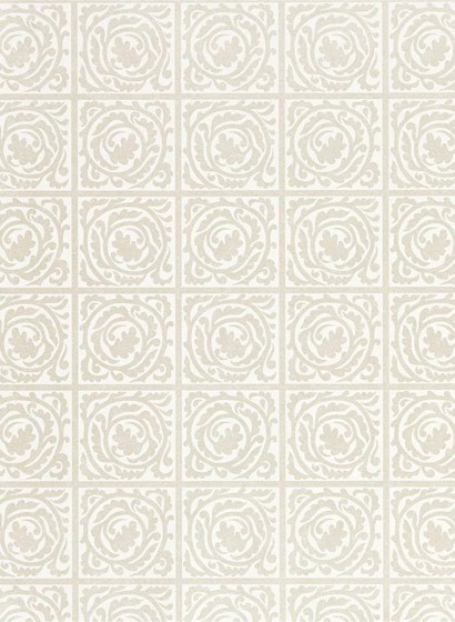 Morris & Co Wallpaper Pure Scroll White Clover
