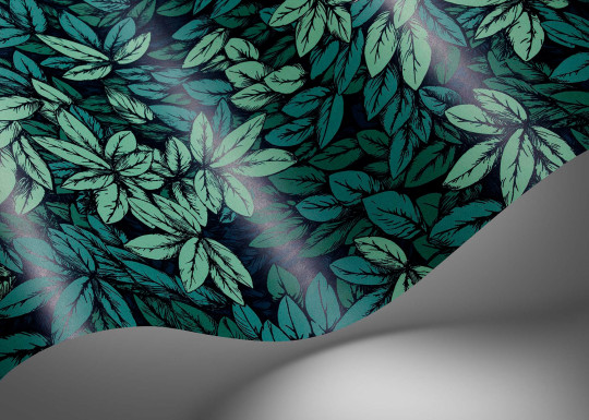 Cole & Son Tapete Foglie e Civette - Viridian