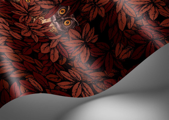 Cole & Son Wallpaper Foglie e Civette - Autumnal Leaves