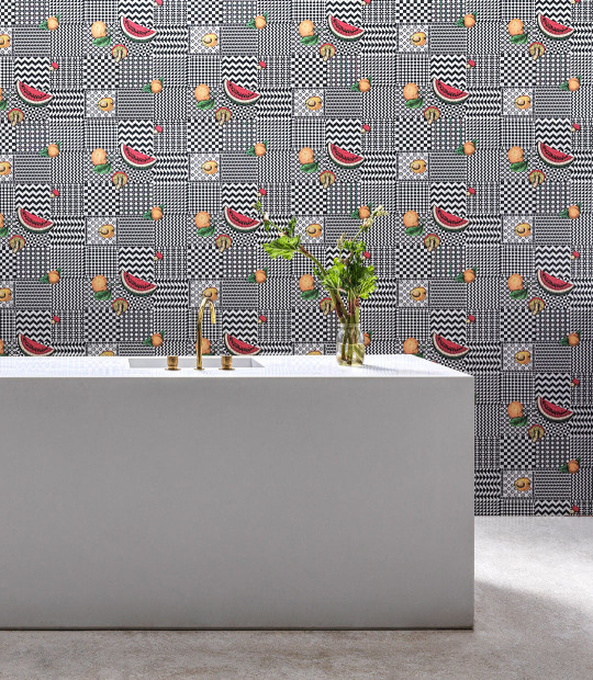 Cole & Son Wallpaper Frutta e Geometrico