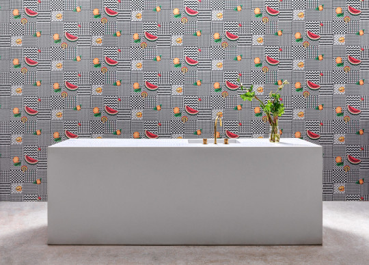 Cole & Son Papier peint Frutta e Geometrico