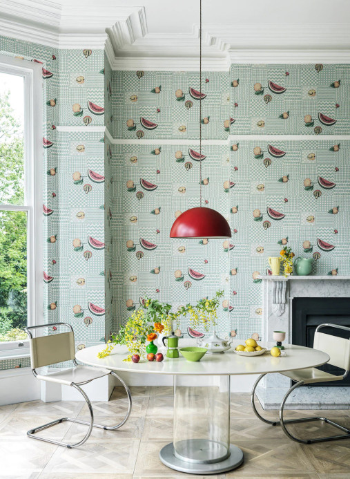 Cole & Son Wallpaper Frutta e Geometrico
