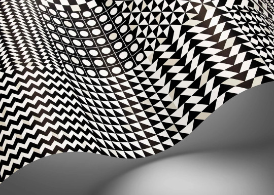 Cole & Son Tapete Geometrico - Black/ White