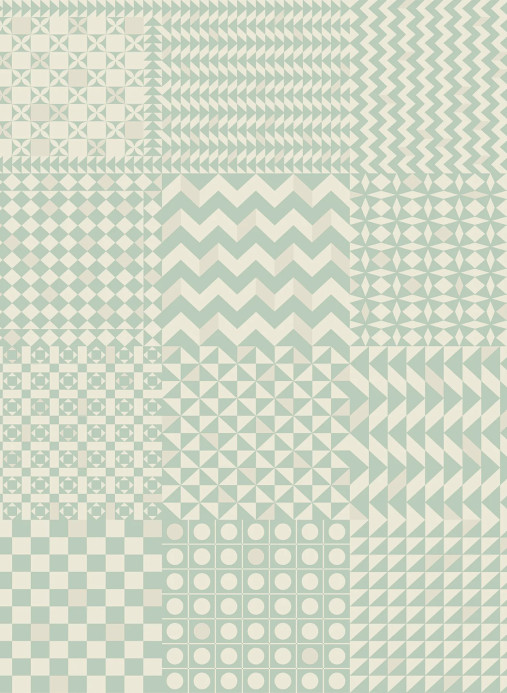 Cole & Son Wallpaper Geometrico - Pastel