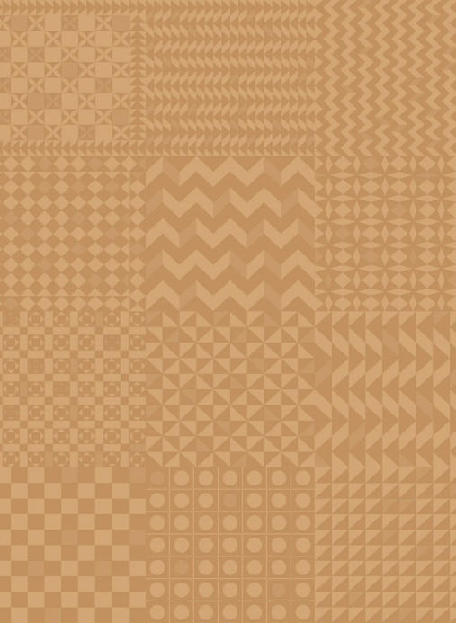 Cole & Son Wallpaper Geometrico - Gold on Gold