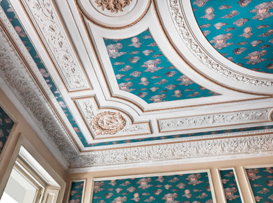 Cole & Son Wallpaper Soli e Nuvole
