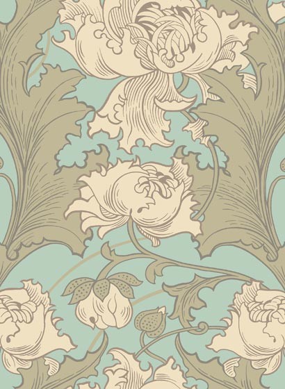 Art Nouveau Tapete Siri von Boras - 4538