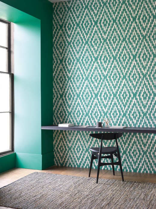 Scion Wallpaper Uteki Emerald