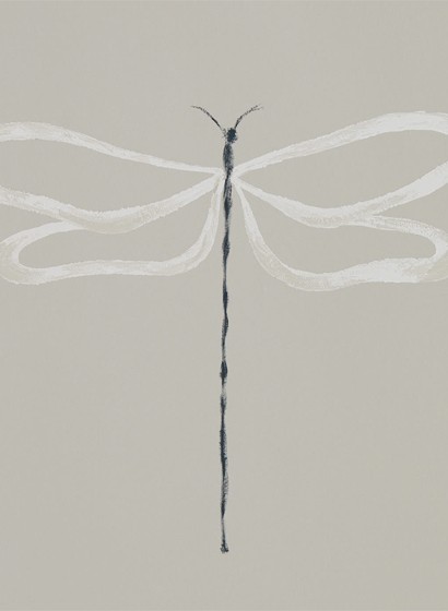 Scion Papier peint Dragonfly - Parchment