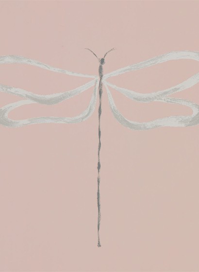 Scion Wallpaper Dragonfly Rose