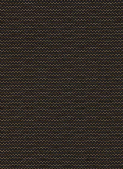 Zickzack Tapete Oblique Mini von Zoffany - Vine Black