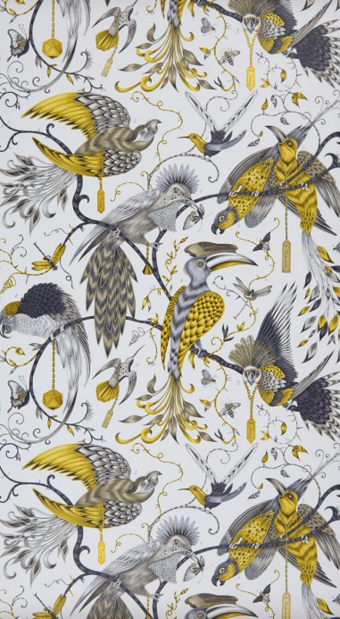 Clarke & Clarke Wallpaper Audubon Gold