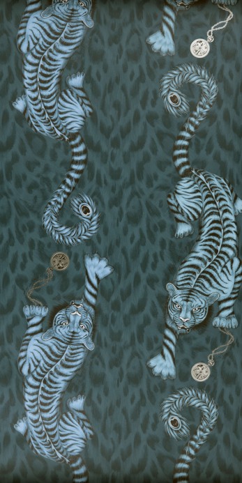 Tiger Tapete Tigris von Clarke und Clarke