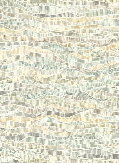 Cole & Son Papier peint Meadow - Yellow and Green