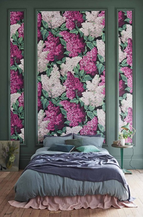 Cole & Son Wallpaper Lilac Grandiflora Magenta & Blush
