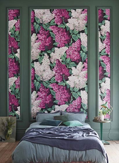 Cole & Son Wallpaper Lilac Grandiflora