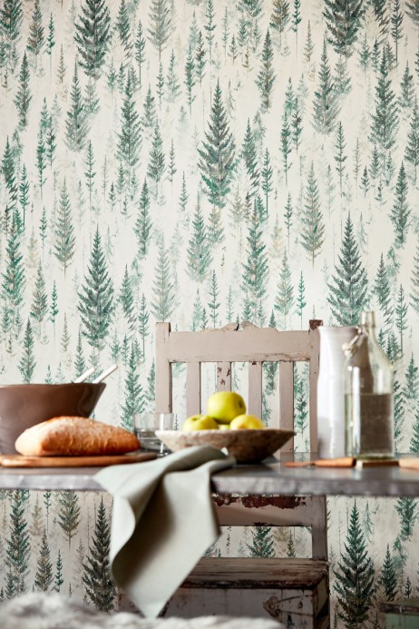 Sanderson Wallpaper Juniper Pine Forest