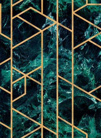 MINDTHEGAP Wallpaper Gramercy Emerald