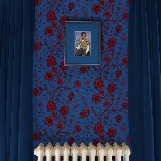 House of Hackney Wallpaper Indienne Lapis Blue