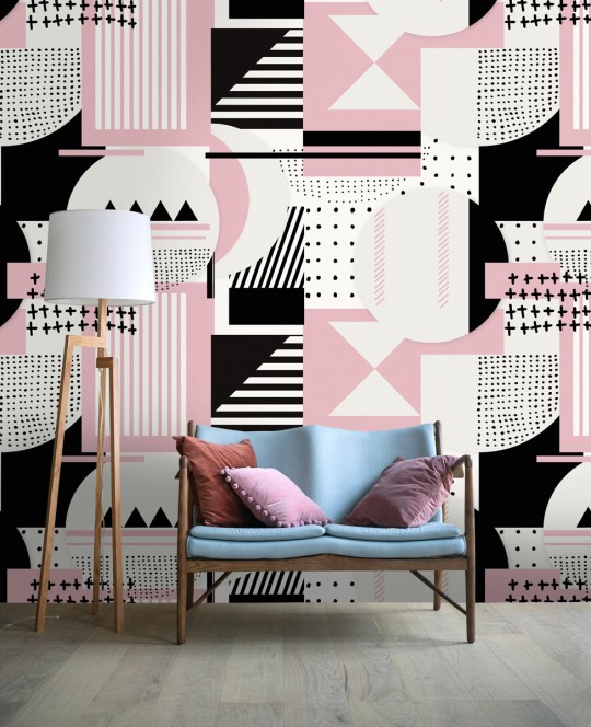 MINDTHEGAP Wallpaper Simple Things Pink