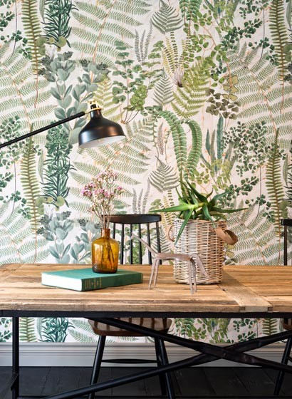 MINDTHEGAP Wallpaper Green Sanctuary