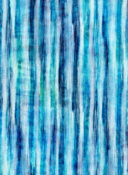 Mindthegap Papier peint Tie Dye - Aquamarine