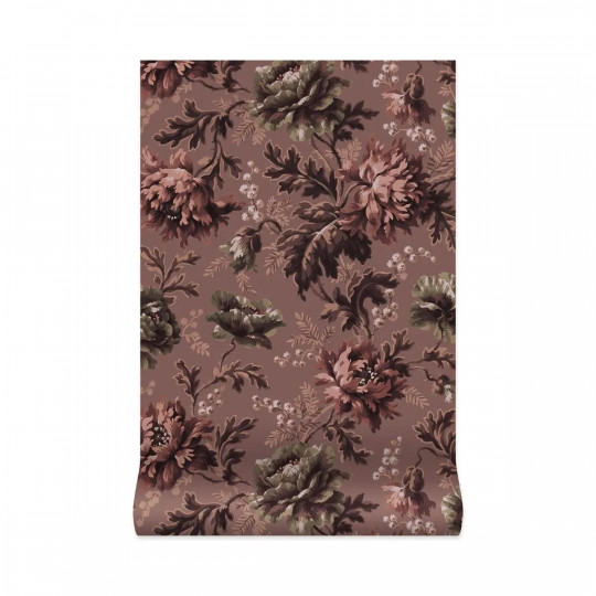 House of Hackney Wallpaper Opia Old Rose