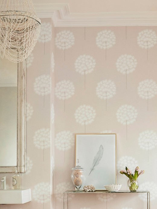 Harlequin Wallpaper Amity Rosegold/ Pearl