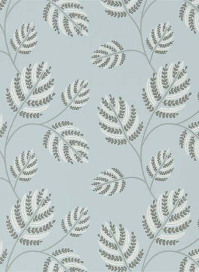 Florale Tapete Marbelle von Harlequin - Seaglass/ Silver