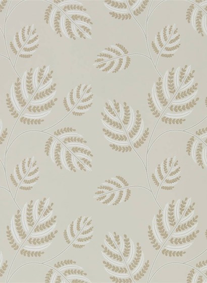 Florale Tapete Marbelle von Harlequin - Linen/ Silver