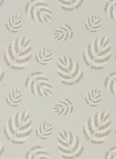 Florale Tapete Marbelle von Harlequin - Linen/ Silver