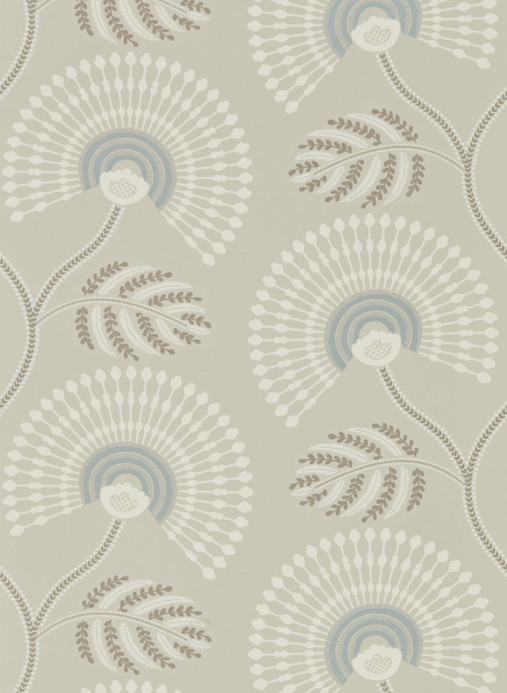 Florale Tapete Louella von Harlequin - Seaglass/ Pearl