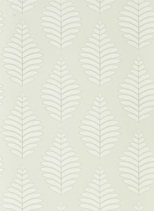 Blätter Tapete Lucielle von Harlequin - Linen/ Silver