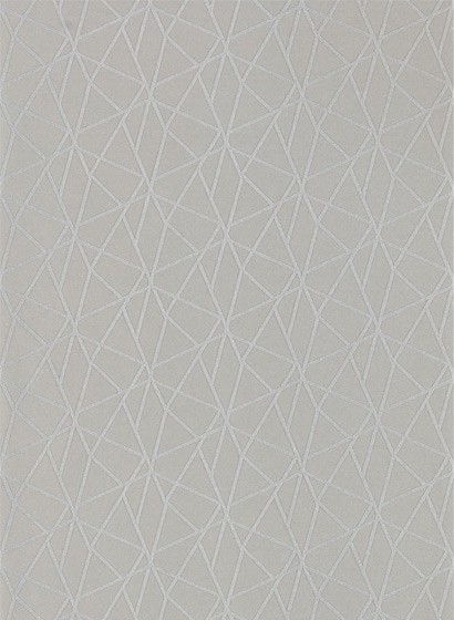 Geometrische Tapete Zola Shimmer von Harlequin - Steel
