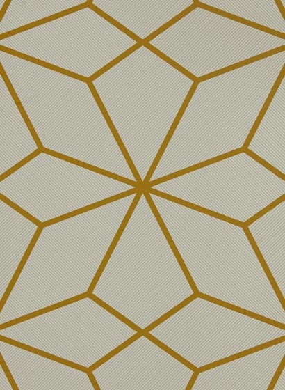 Geometrische Tapete Axal von Harlequin - Litchen