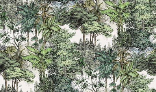 Dschungeltapete Secret Garden von Rebel Walls - Lush Green