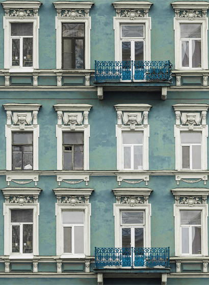 Rebel Walls Mural Strada Azul