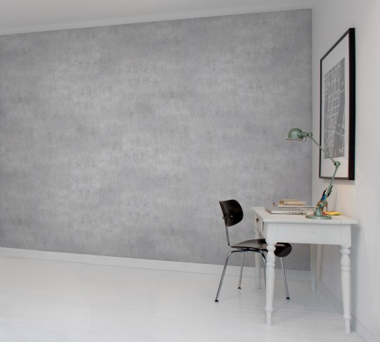 Rebel Walls Papier peint panoramique Solid - Gray