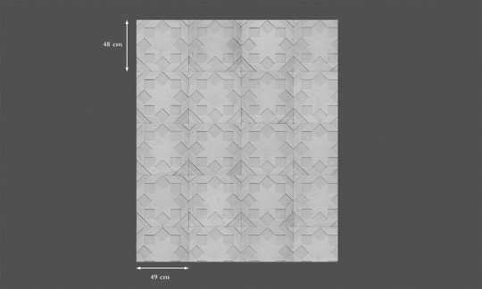 NLXL Wallpaper NLXL Moulded Star NDE-02