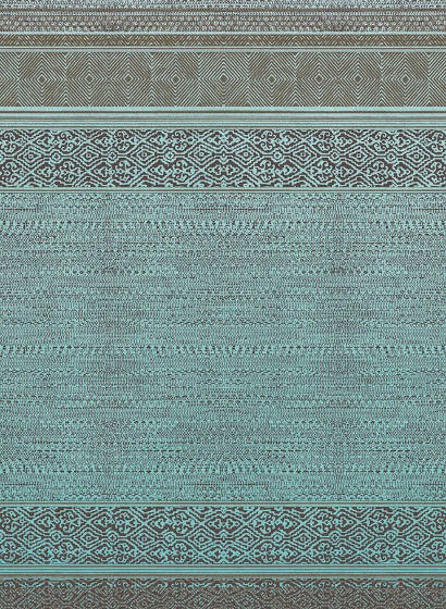 Eijffinger Wallpaper Tapestry Turquoise
