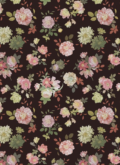 Eijffinger Wallpaper Vintage Flowers 383611