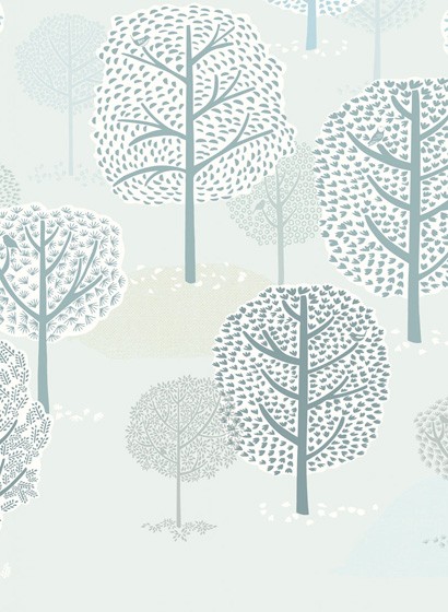 Eijffinger Wallpaper Forest Trees