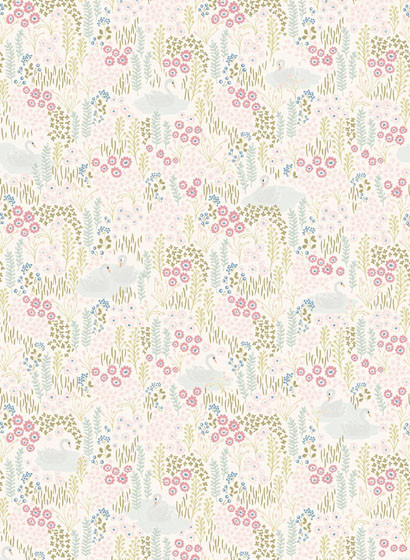 Wandbild Vintage Swans von Eijffinger - 399118