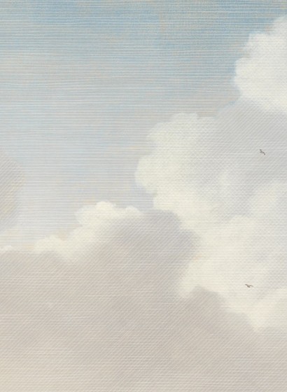 Eijffinger Carta da parati Dutch Sky Stripes - Pastell Blau