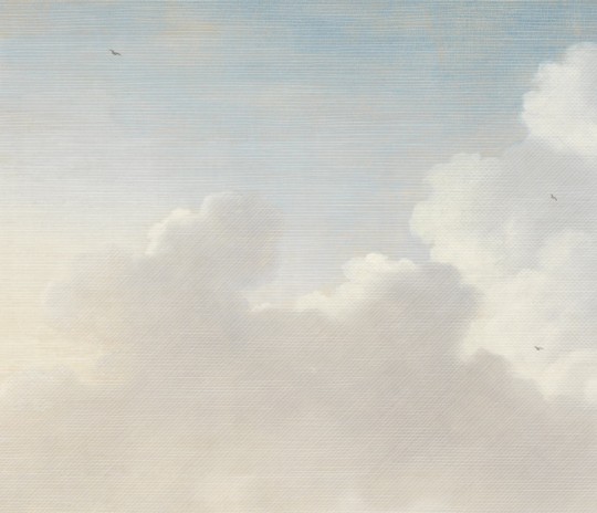 Eijffinger Papier peint Dutch Sky Stripes - Pastell Blau
